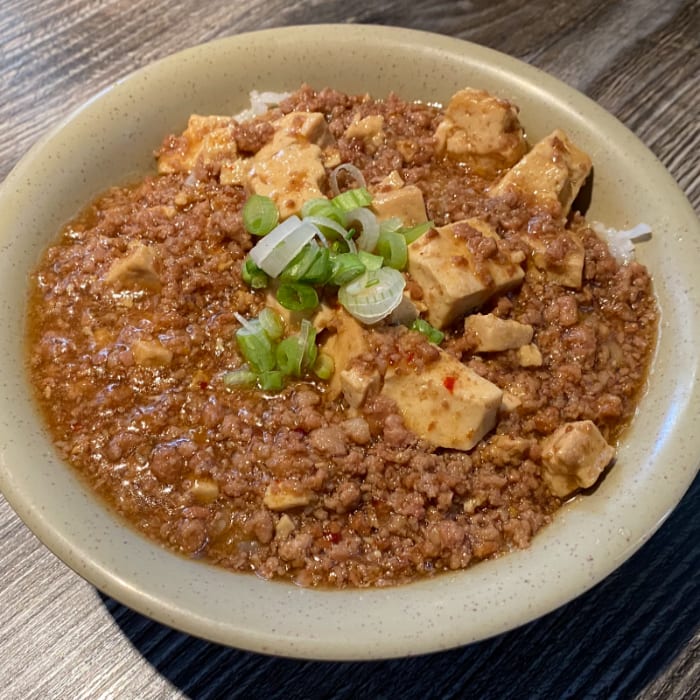 Mabo Rice Bowl.